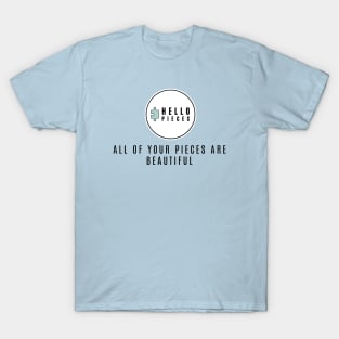 All of Your Pieces- Black T-Shirt